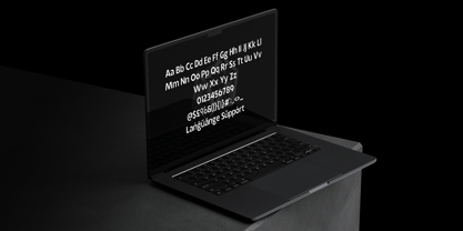 Tracklister Font Poster 9