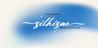 Silhism Font Poster 1