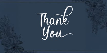 Butterfly Winter Font Poster 9