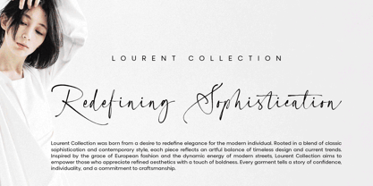 Amore Signature Font Poster 9