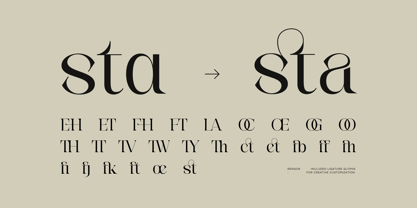 Rengok Font Poster 4