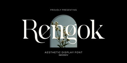Rengok Font Poster 1