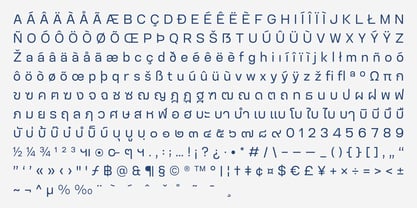 Mahasal Font Poster 9