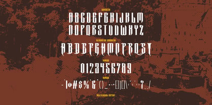 MC Remmaq Font Poster 7