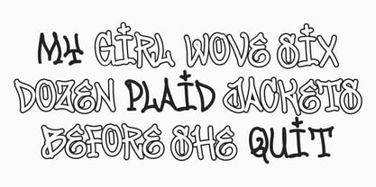 Jumpis Graffiti Font Poster 12