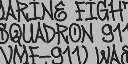 Jumpis Graffiti Font Poster 8