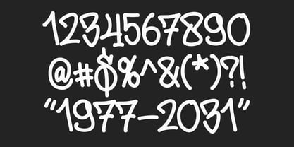 Jumpis Graffiti Font Poster 11