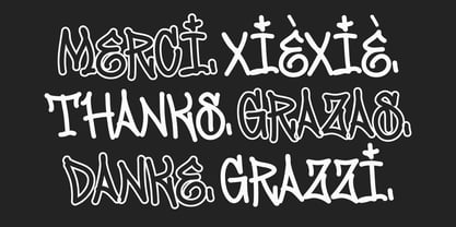 Jumpis Graffiti Font Poster 6