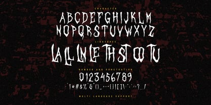 MC Theallezt Font Poster 7