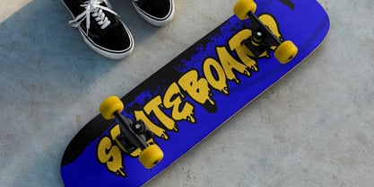 Shadow Brust Font Poster 7