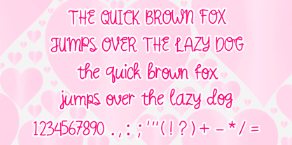 Curly Love Handwriting Font Poster 4