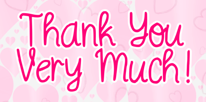 Curly Love Handwriting Font Poster 5