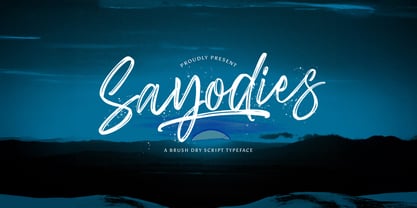 Sayodies Font Poster 1