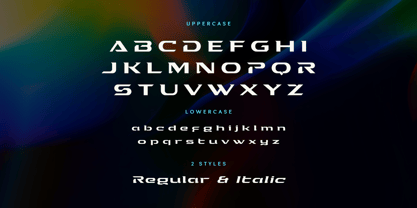 Turbo Driver Font Poster 11