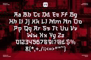 Yumikaze Font Poster 2