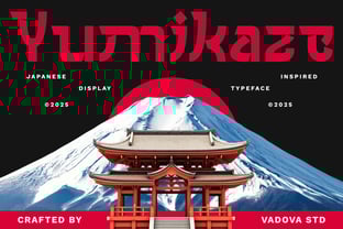 Yumikaze Font Poster 1
