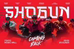 Yumikaze Font Poster 5