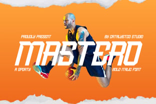 Mastero Font Poster 1