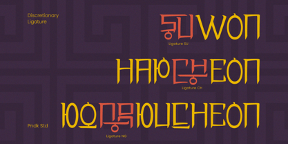 Hyogajo Font Poster 6