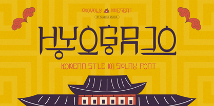 Hyogajo Font Poster 1