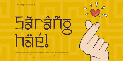 Hyogajo Font Poster 7