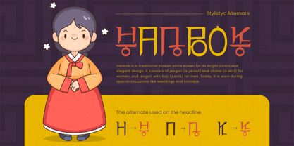 Hyogajo Font Poster 4