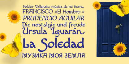 Macondo Pro Font Poster 6