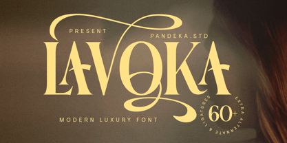Lavoka Font Poster 1