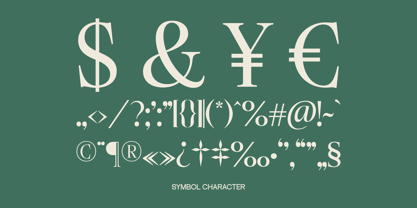 Ladinta Font Poster 11