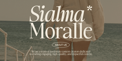 Ladinta Font Poster 6