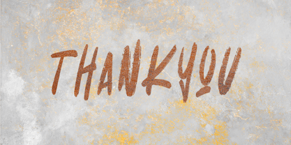 Cursed Rust Font Poster 9