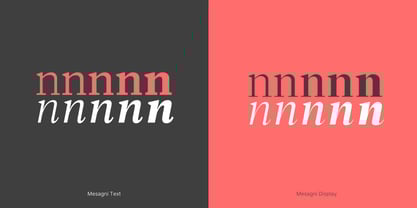 Mesagni Font Poster 7