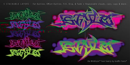 WildStyle Font Poster 3