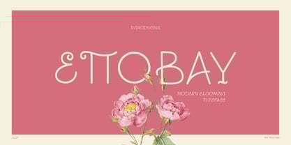 Ettobay Font Poster 1