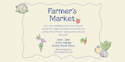 Ettobay Font Poster 2