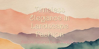 Ettobay Font Poster 4