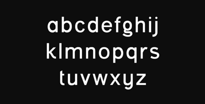 Minks Urban Font Poster 3