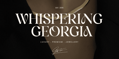 Angelina SS Font Poster 7