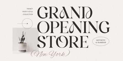 Angelina SS Font Poster 3