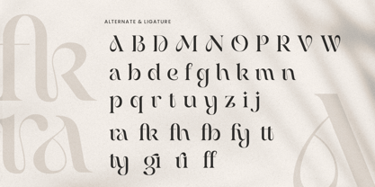 Angelina SS Font Poster 9