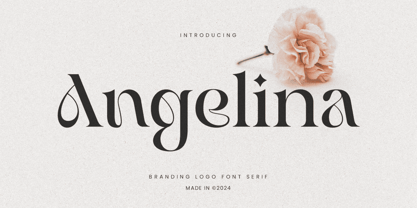Angelina SS Font Poster 1