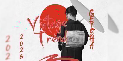 Geishta Font Poster 15