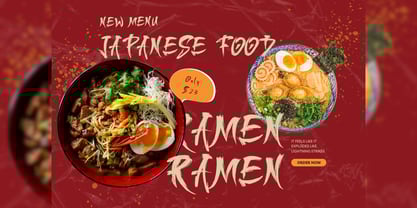 Geishta Font Poster 7