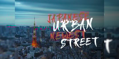 Geishta Font Poster 9