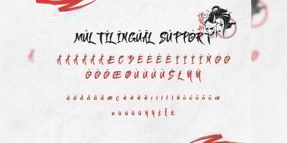 Geishta Font Poster 4