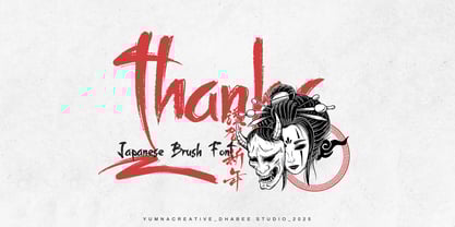 Geishta Font Poster 2