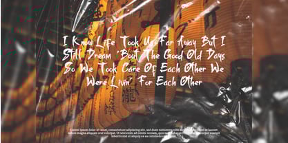 Geishta Font Poster 12