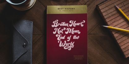 Manhattan Font Poster 7