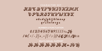 Manhattan Font Poster 6