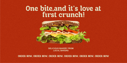 Dallia Font Poster 5